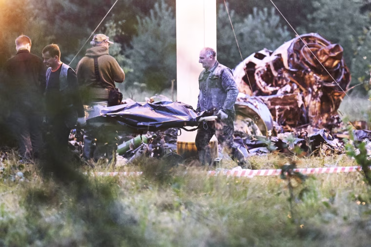 Russian mercenary leader Yevgeny Prigozhin, the founder of the Wagner Group, reportedly died when a private jet he was said to be on crashed on Aug. 23, 2023, killing all 10 people on board.