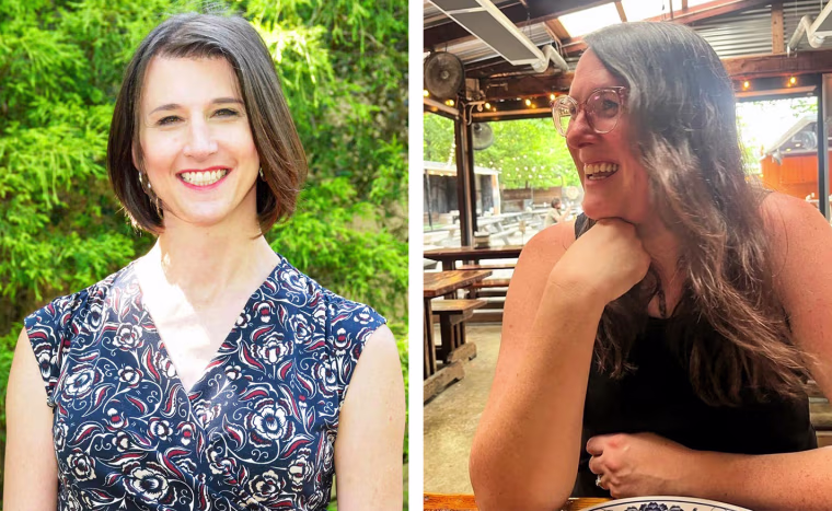 A side-by-side image of Allison Scott and Jessica Gritton.