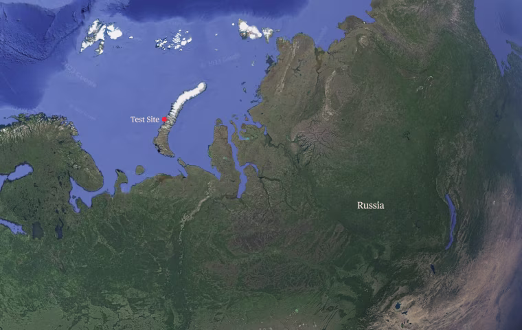 Russia Nuclear Tests Arctic