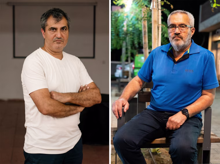 Amir Badran, left, and Omar Siksik.