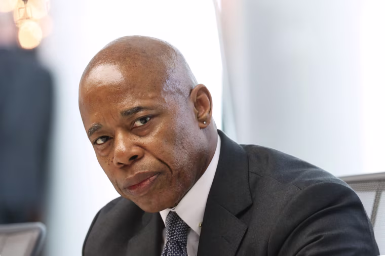 Mayor Eric Adams.