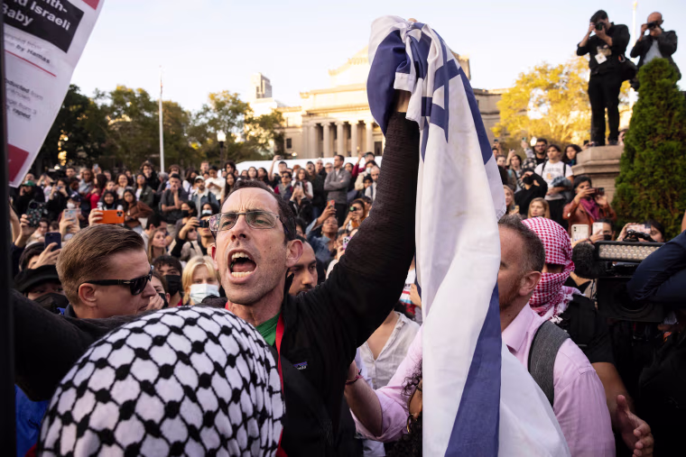 protest Israeli Palestinian conflict