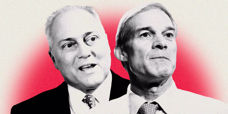 Majority Leader Steve Scalise and Judiciary Committee Chairman Jim Jordan