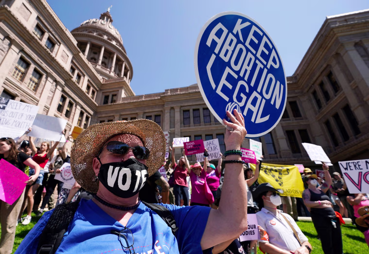 politics abortion rights protest demonstration