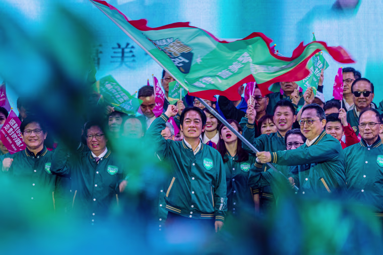 Taiwan's President Tsai Attends DPP Election Campaign Launch