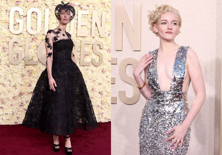 Image: Rosamund Pike and Julia Garner