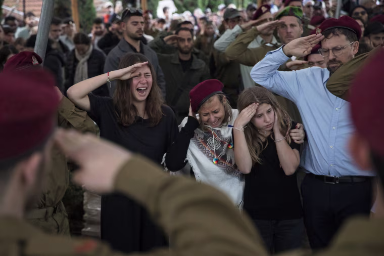 Image: Funeral Held For Master Sgt. Dan Weidenbaum, IDF Soldier Killed In Gaza