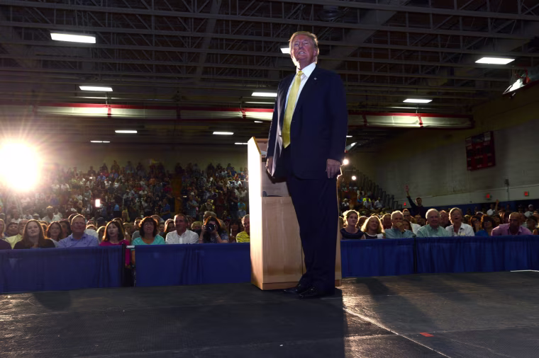 Donald Trump Holds Town Hall In New Hampshire