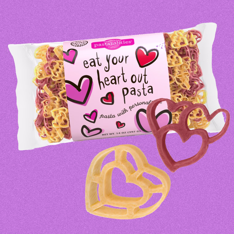 heart shaped food