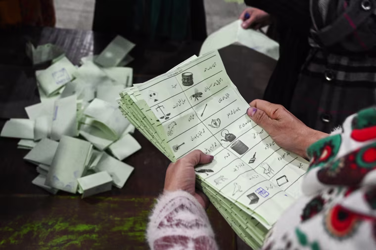 Pakistan suspended mobile phone and data services nationwide on February 8 for election day, in a move a digital rights group said was "inherently undemocratic".
