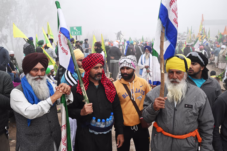 Indian farmer groups have taken to the streets this month to press their demands for debt relief and crop price guarantees. 