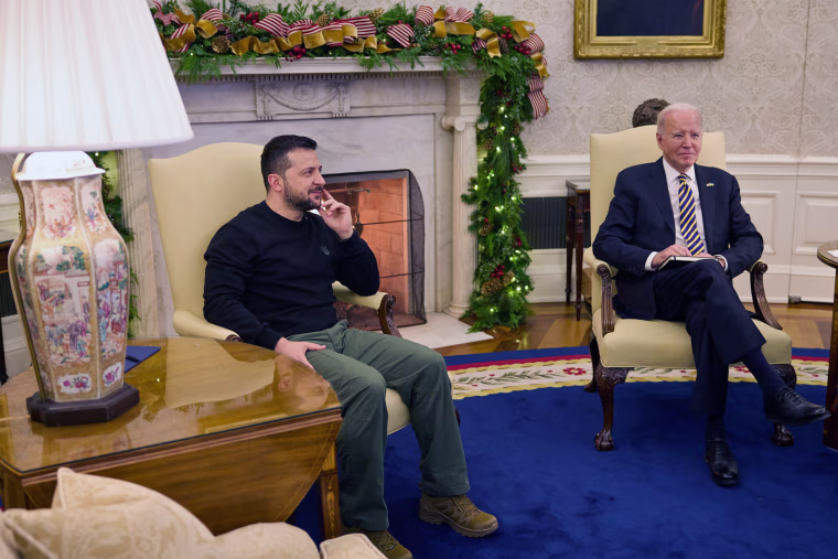 Ukrainian President Volodymyr Zelenskyy in United States