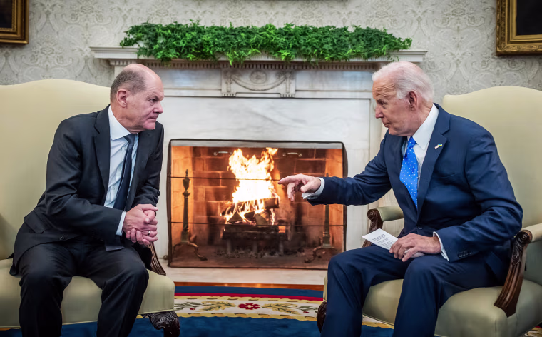 Chancellor Scholz in the USA