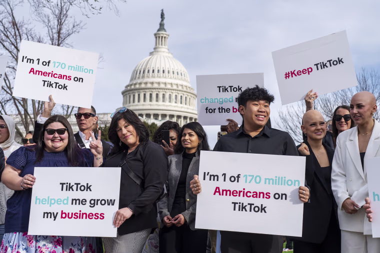 Lawmakers contend the app's owner, ByteDance, is beholden to the Chinese government, which could demand access to the data of TikTok's consumers in the U.S.