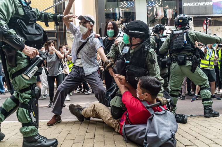 Hong Kong Protests Against China's Proposed Security Law