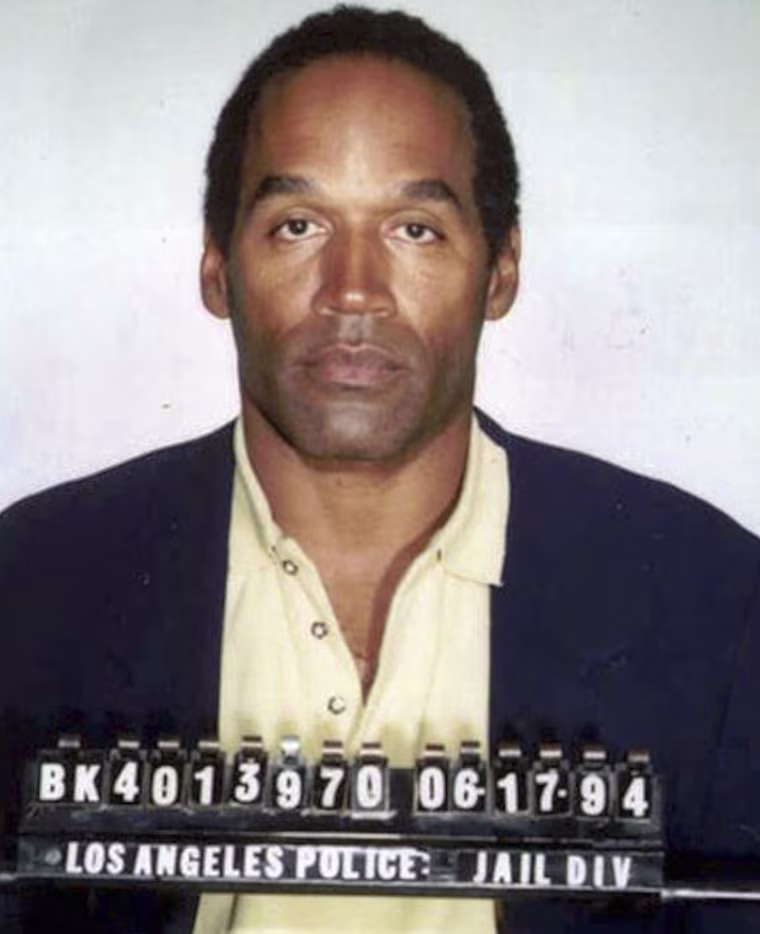 OJ Simpson Mug Shot