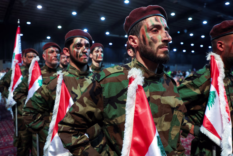 Hezbollah members Lebanon