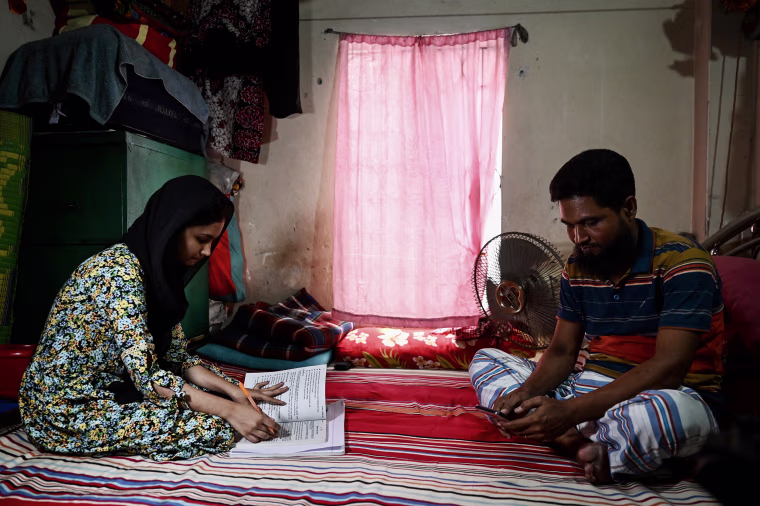 Millions of pupils in Bangladesh were told to stay home this week as the South Asian nation swelters through one of its worst heatwaves on record.