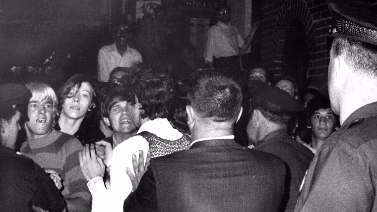Stonewall Inn nightclub raid.