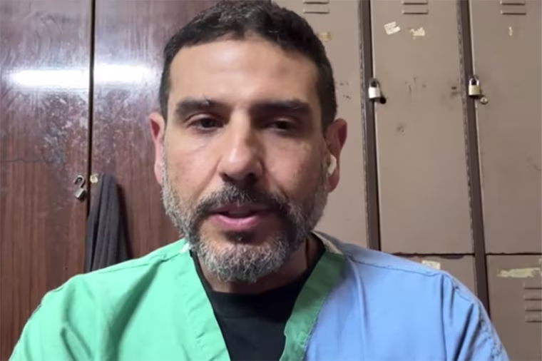 israel hamas conflict volunteer american doctor