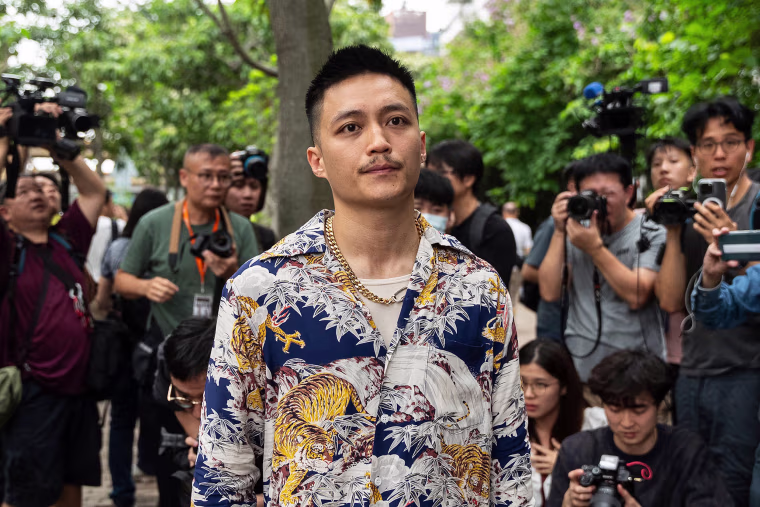 Image: hong kong security law verdict Lee Yue-shun