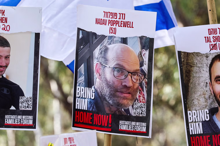 A missing poster of Nadav Popplewell