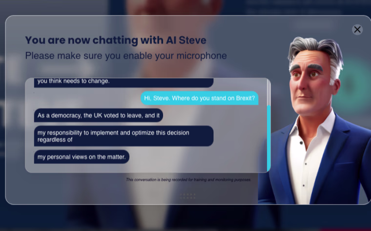 Ai Steve conversation