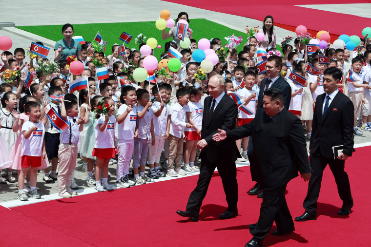 Image: TOPSHOT-NKOREA-RUSSIA-DIPLOMACY