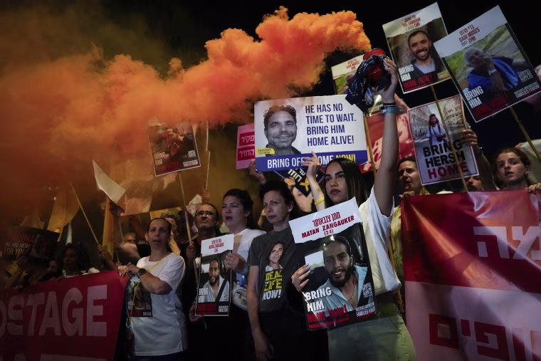 Hostage Protest in Tel Aviv