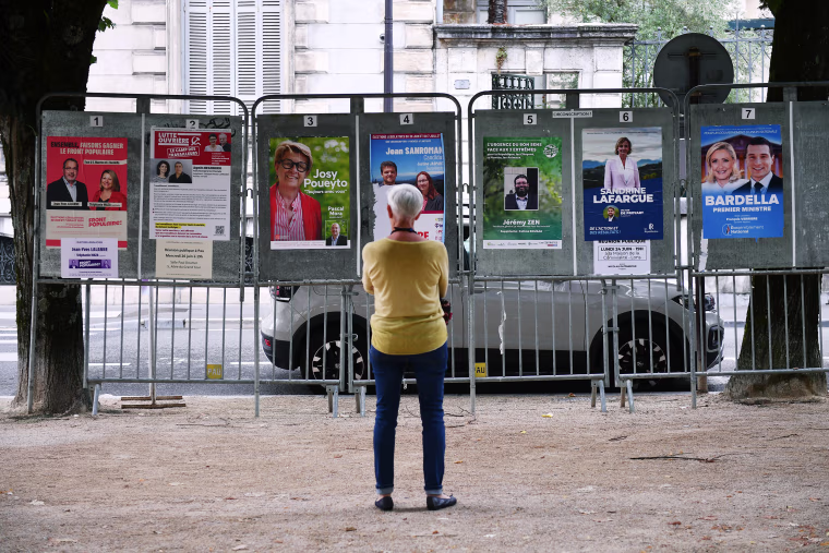 A divided France is voting in high-stakes parliamentary elections that could see the anti-immigrant and eurosceptic party of Marine Le Pen sweep to power in a historic first. The candidates formally ended their frantic campaigns at midnight June 28, with political activity banned until the first round of voting.