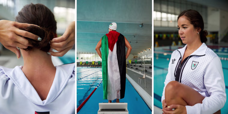 Palestinian-American athlete Valerie Tarazi