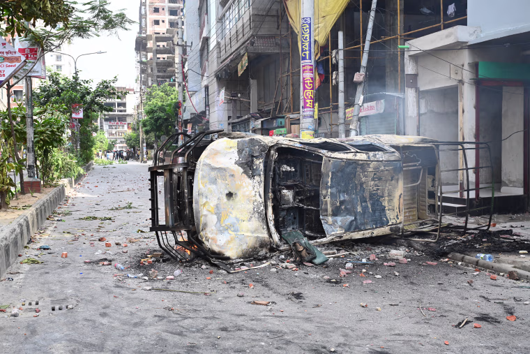 Protest In Dhaka, Bangladesh