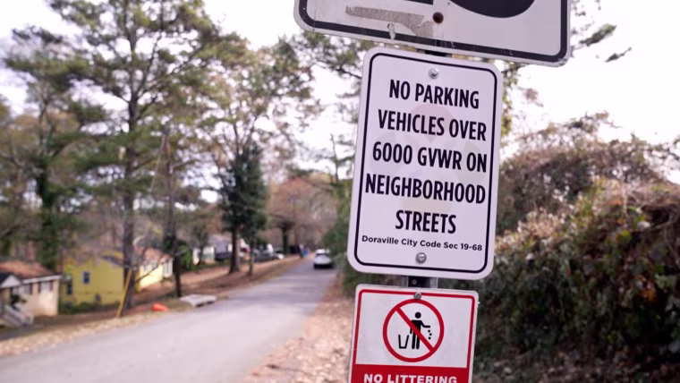 Avisos de no estacionar