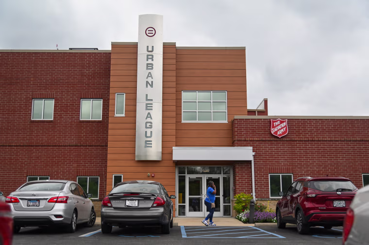 The Urban League Community Development Center exterior building view