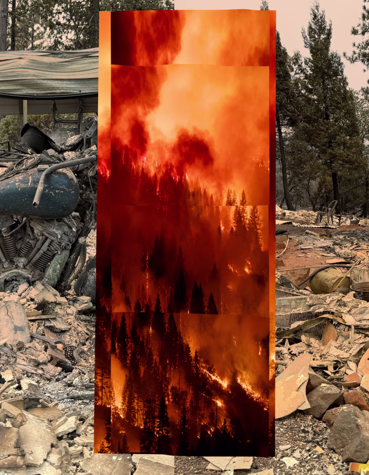 At least four people whose homes burned down in this summer's Park Fire had also lost their houses to the Camp Fire in the same area in 2018.