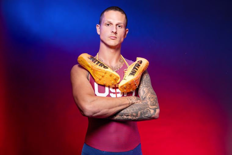 Para Track and Field athlete Nick Mayhugh 