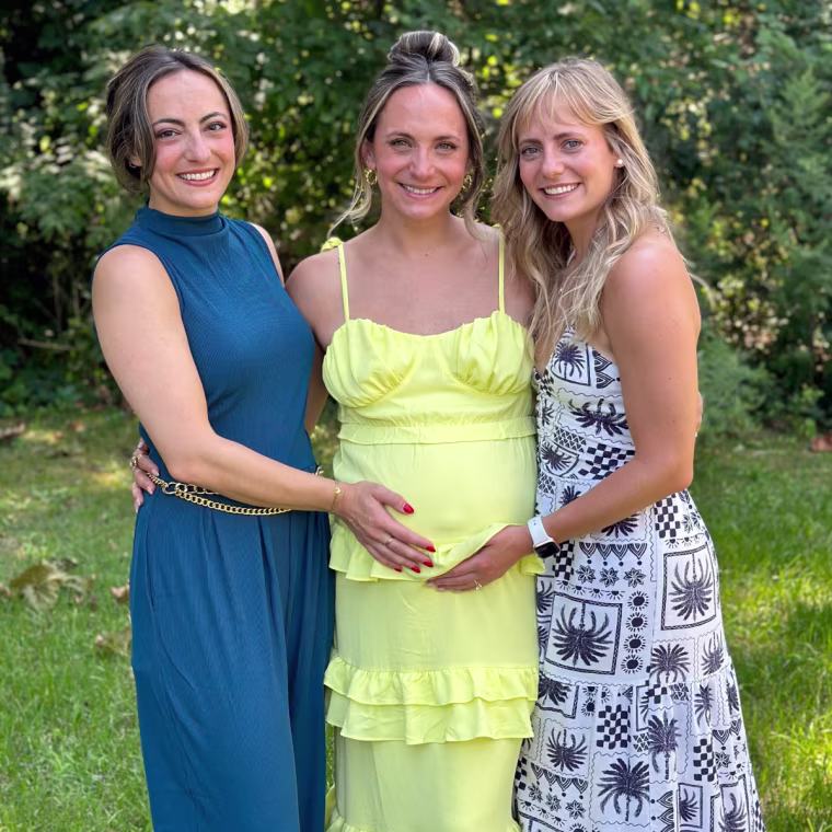 Writer Danielle Murphy wearing her PrettyGarden jumpsuit.