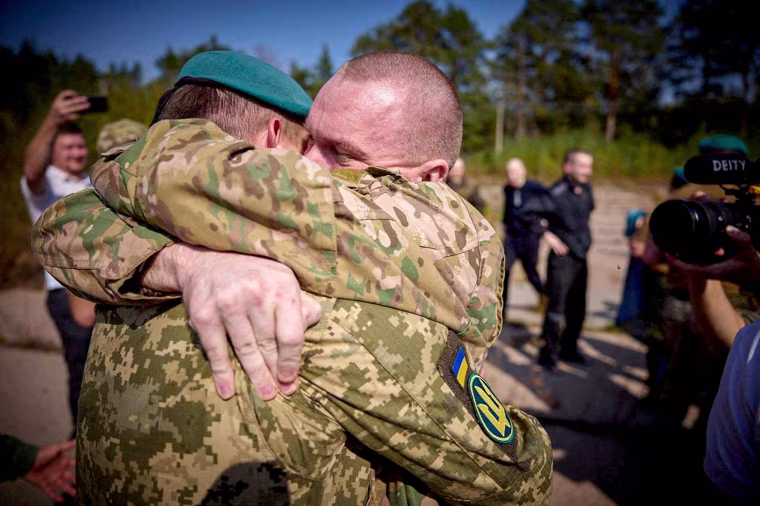 Ukrainian POWs.