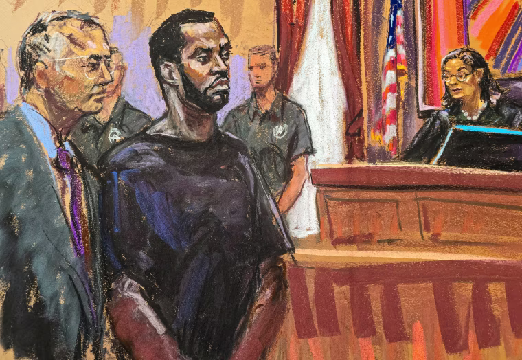 Sean "Diddy" Combs sketch.