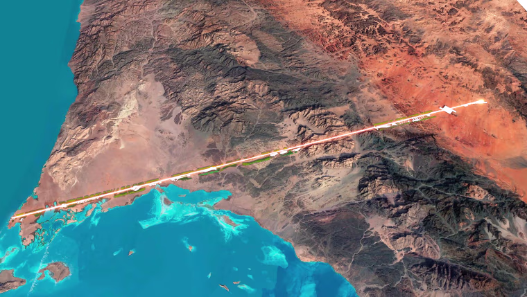 Saudi Arabia Announces New 105-Mile-Long City neom
