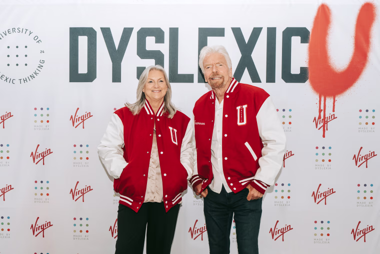 dyslexic university u kate griggs richard branson