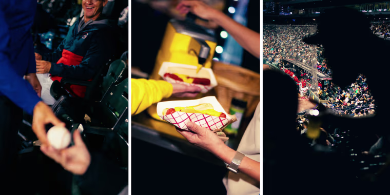 Moments during the Los Angeles Angels vs Chicago White Sox game at Guaranteed Rate Field.