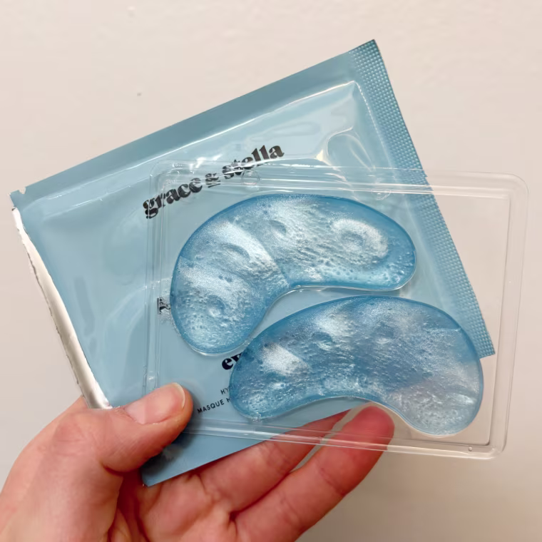  These under-eye patches have a slim profile and come individually wrapped so they’re easy to throw in my bag when traveling or store in the fridge. These under-eye patches have a slim profile and come individually wrapped so they’re easy to throw in my bag when traveling or store in the fridge.