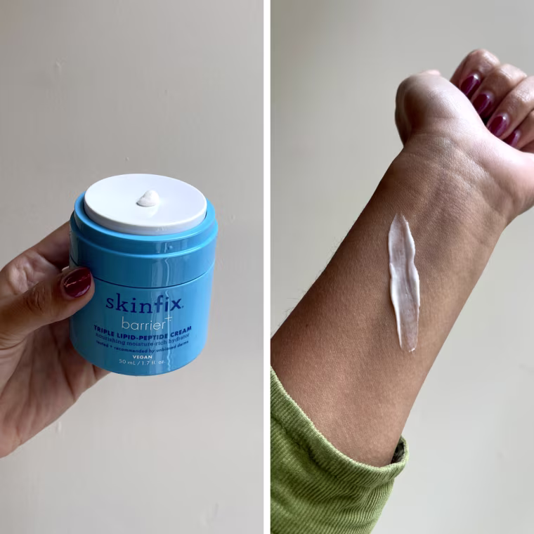 Skinfix's Barrier Cream has one of the most nourishing formulas on our list, thanks to a combination of humectants, emollients and occlusives.