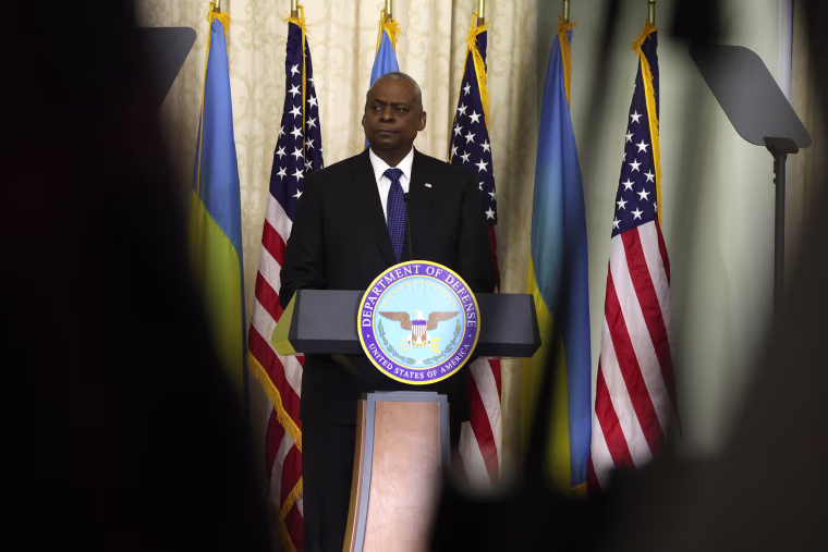 US Defense Secretary Lloyd Austin Arrives In Kyiv