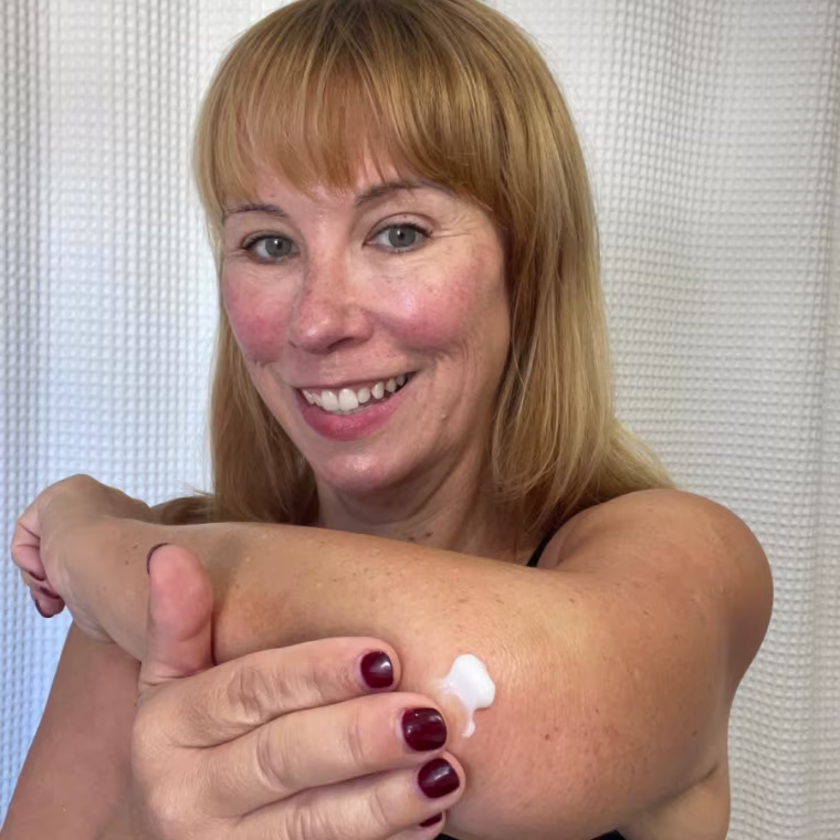 TODAY contributing writer Tanya Edwards uses Medix's body cream every day after showering