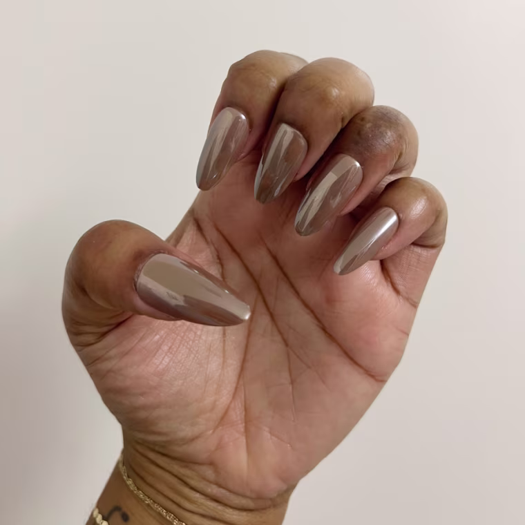 Salon Perfect Glazed Chocolate Press-On Nails