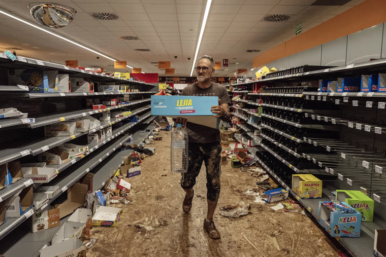 Image: Flooding And Heavy Rain In Valencia Region Of Spain
