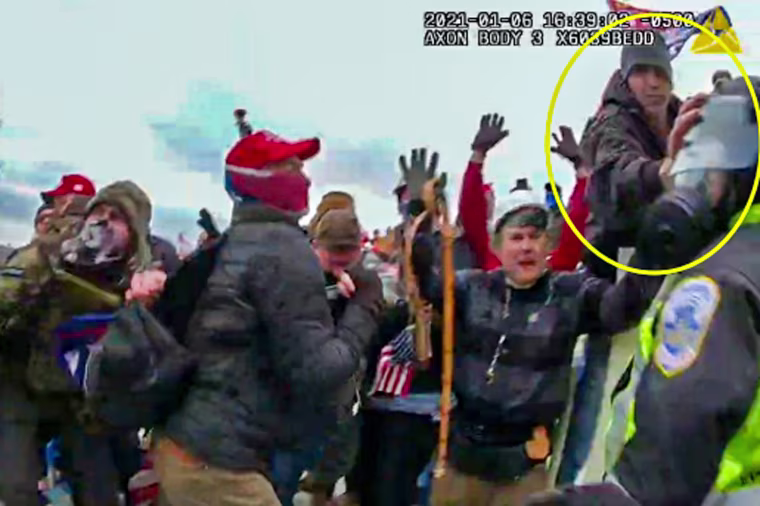 Richard Andrews (circled in yellow).