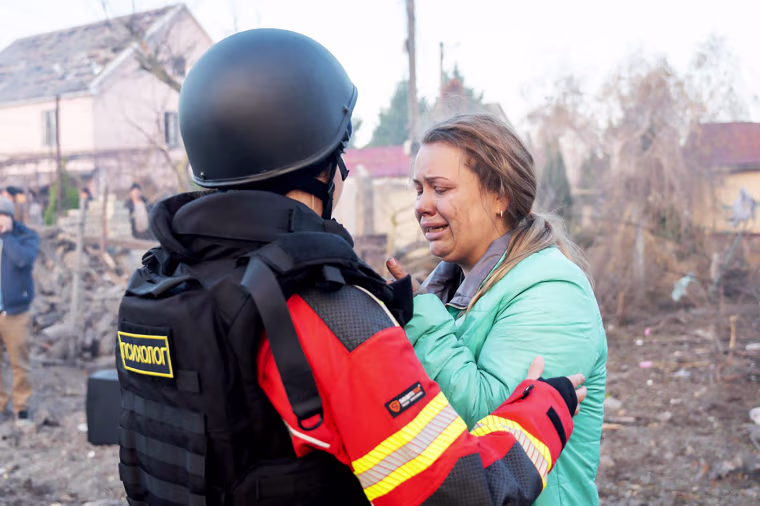 Russia pounded Ukraine with "one of the largest" aerial attacks it has suffered in an assault that targeted the country's energy infrastructure, Kyiv's Foreign Minister Andriy Sybiga said on November 17, 2024.